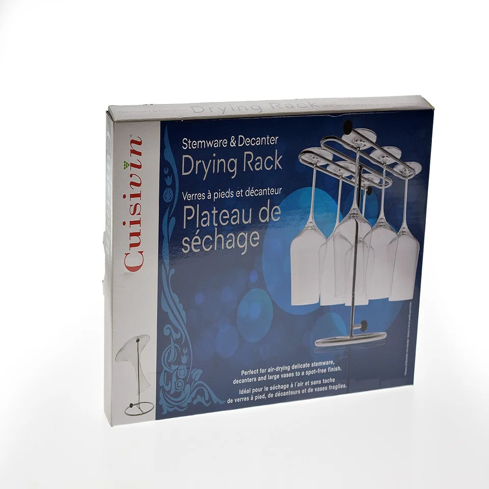 Cuisivin Stemware/Decanter Drying Rack