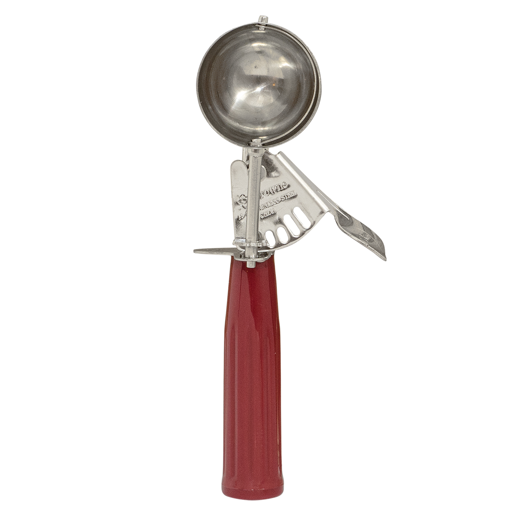 Disher Scoop #24 Thumb Gear Red Handle
