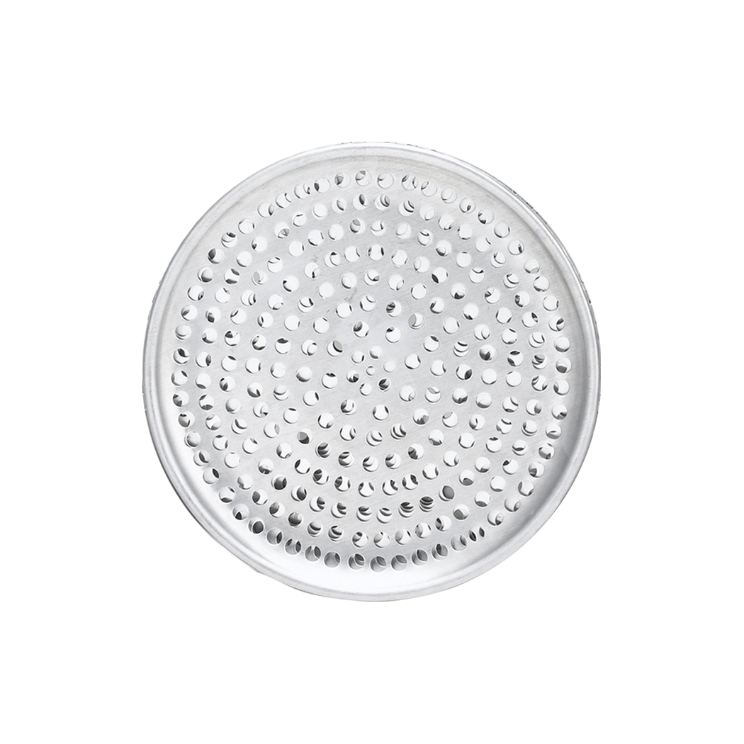 Browne 8" Aluminum Perforated Pizza Pan