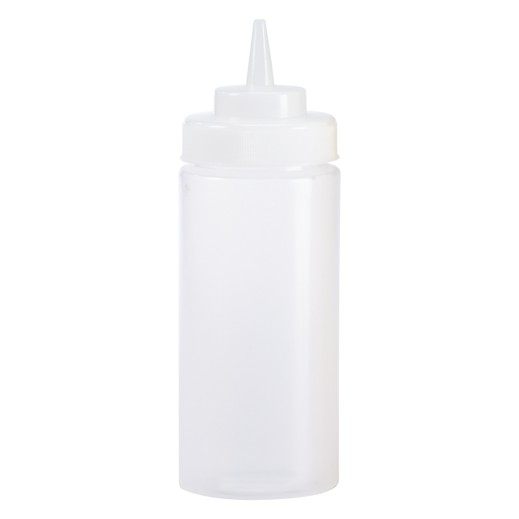 Load image into Gallery viewer, Squeeze Bottle Wide Mouth 32oz clear
