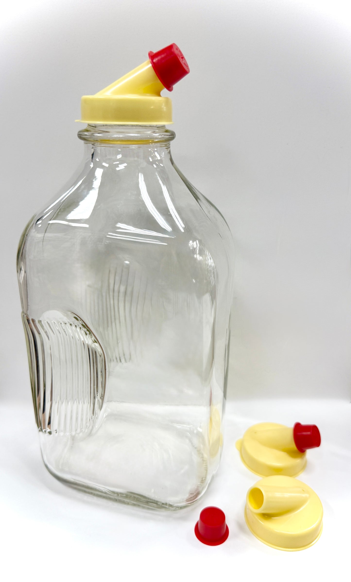 Glass Milk Bottle Pour Spouts - 2pk