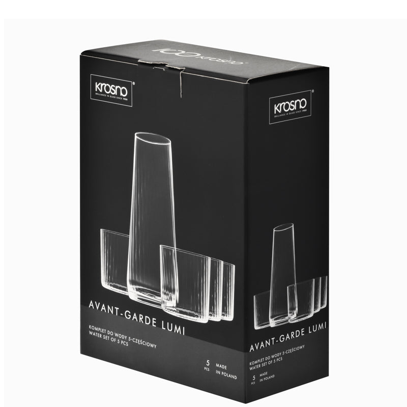KROSNO LUMI Carafe and Tumblers Set