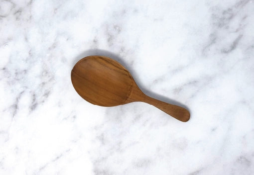 TEAK IT EASY Teak Rice Serving Spoon 7"