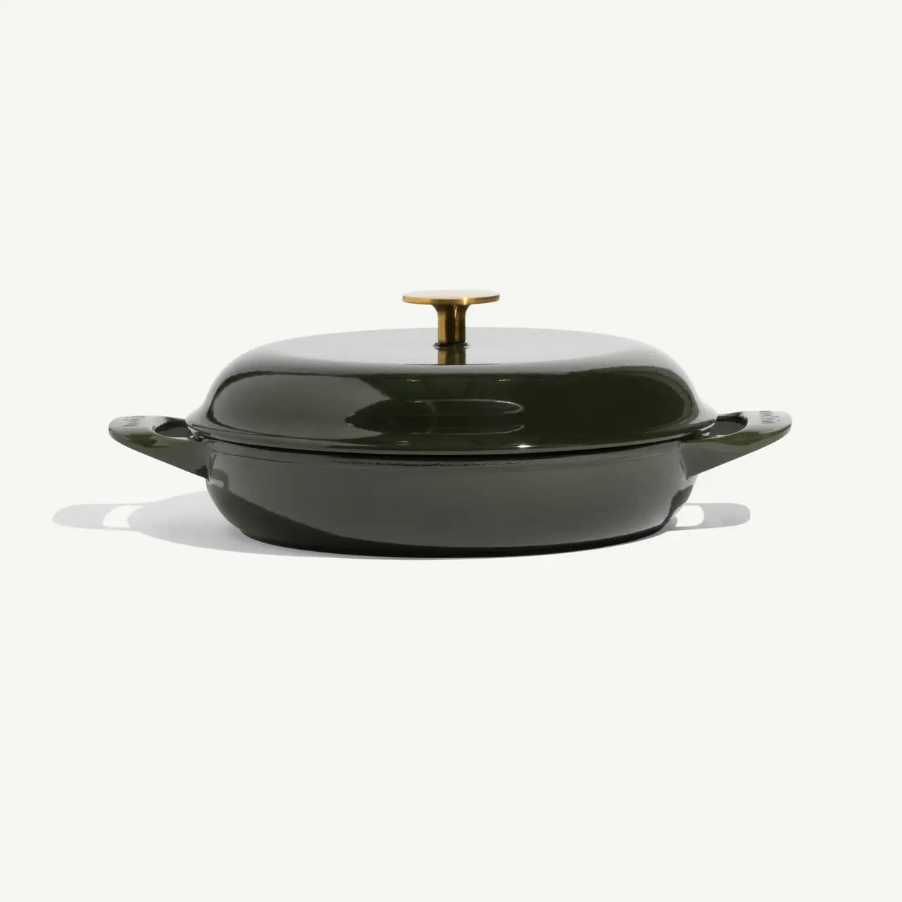 Made In 3.5 Qt Enameled Cast Iron Braiser - Willow Green