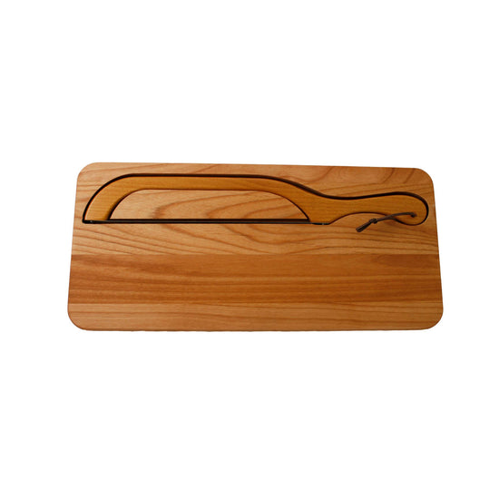 Alder Knife Board And Bread Slicer (Right Handed): Alder RH