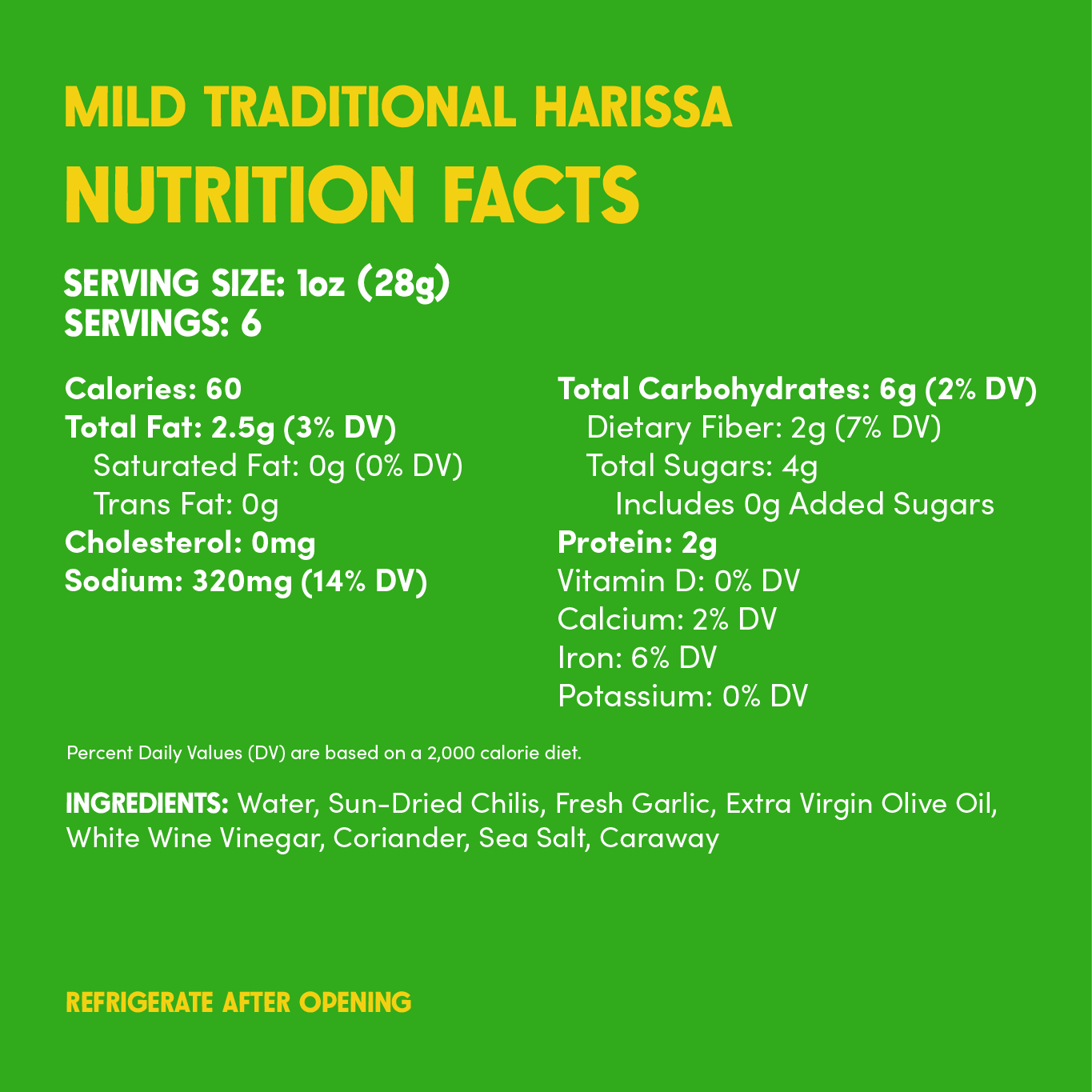 Zwita Mild Traditional Harissa