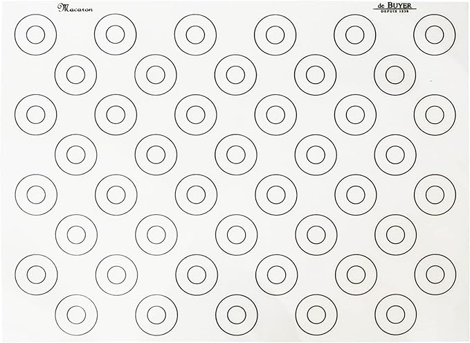 DEBUYER Silicone Non-stick Pastry Mat 40x30cm Macaron