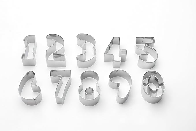 Number Cookie Cutter Set