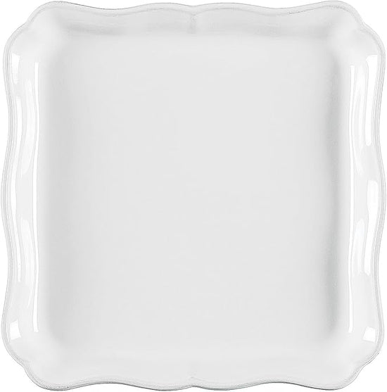 Costa Nova Alentejo Square Tray 8.25in - White