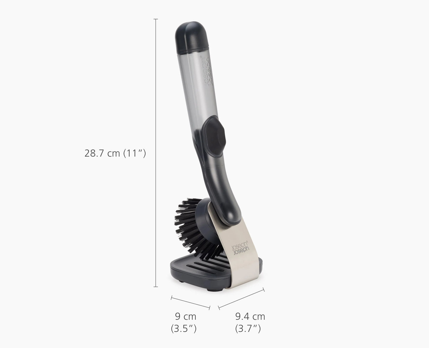 SinkTech™ Soap Dispensing Dish Brush & Stand - Joseph Joseph