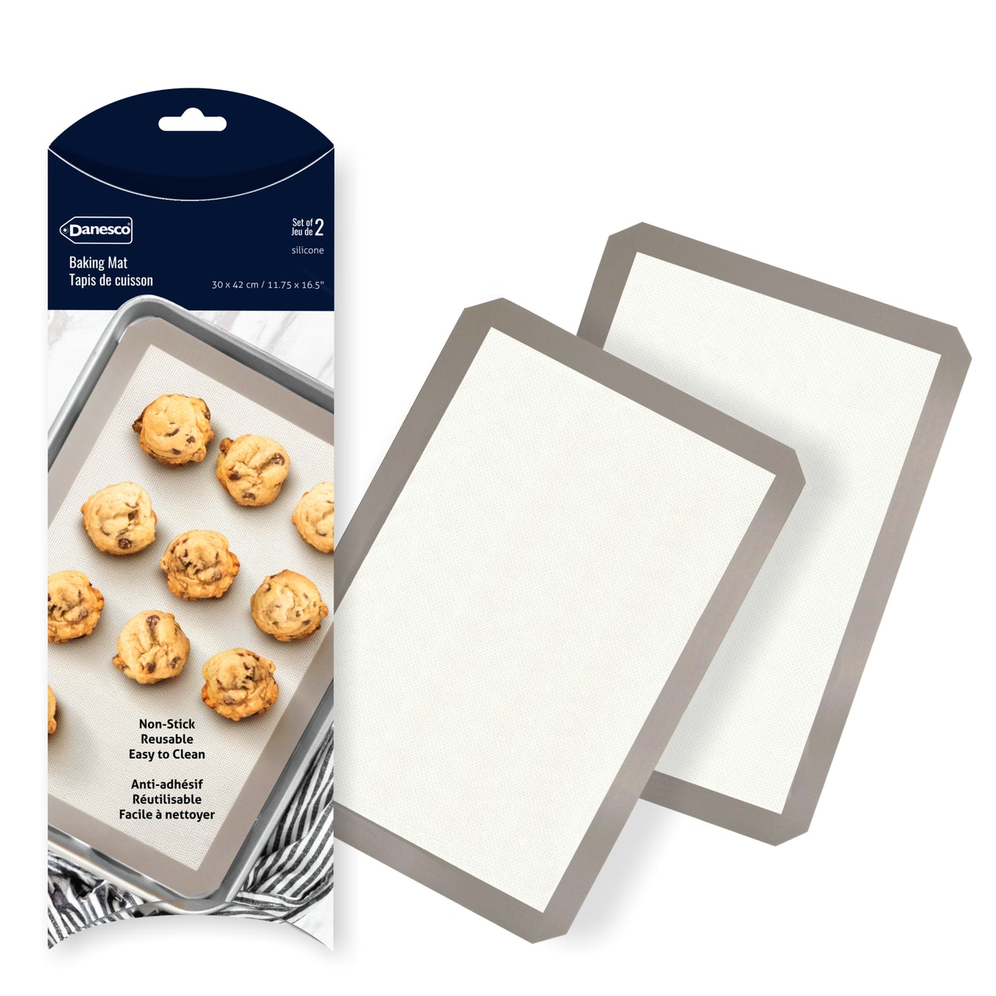 Silicone Baking Mats Pack/2