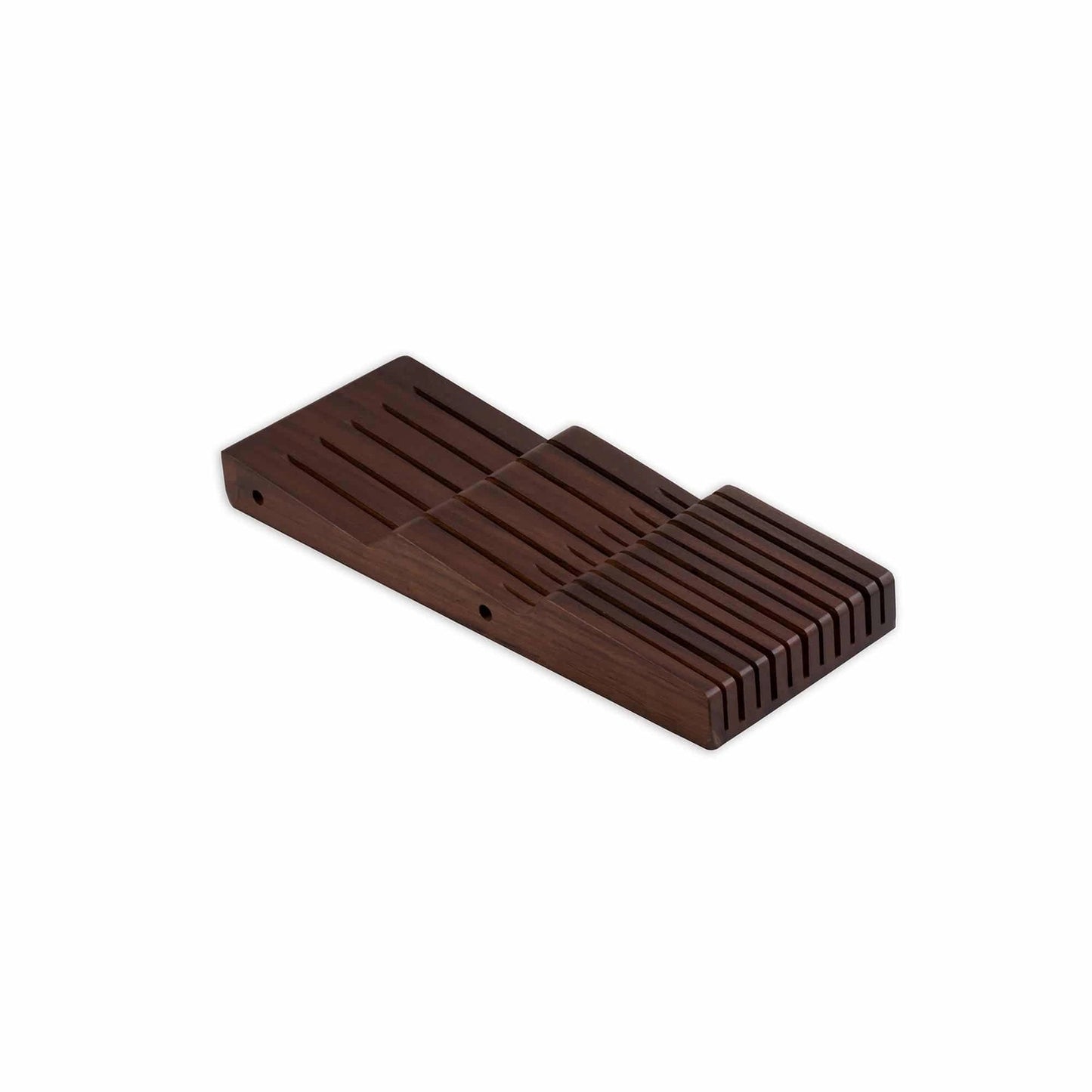 In Drawer Knife Holder - 11 Slot - Acacia (16 1/4" x 6 1/4")
