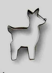 Deer S/S Cookie Cutter