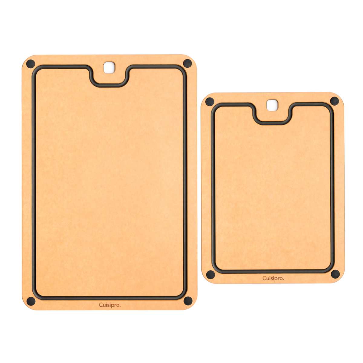 Cuisipro Fibre Wood Cutting Board S/2