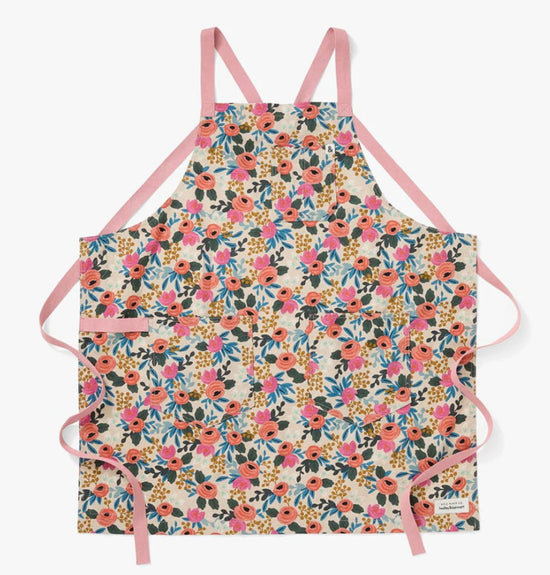Hedley & Bennett The All Day Crossback Apron - Rifle Rosa Natural