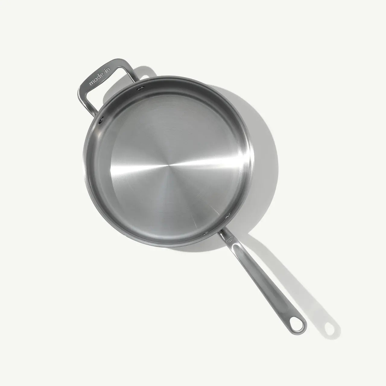 Made In 3.5 Qt Stainless Steel Clad Saute Pan