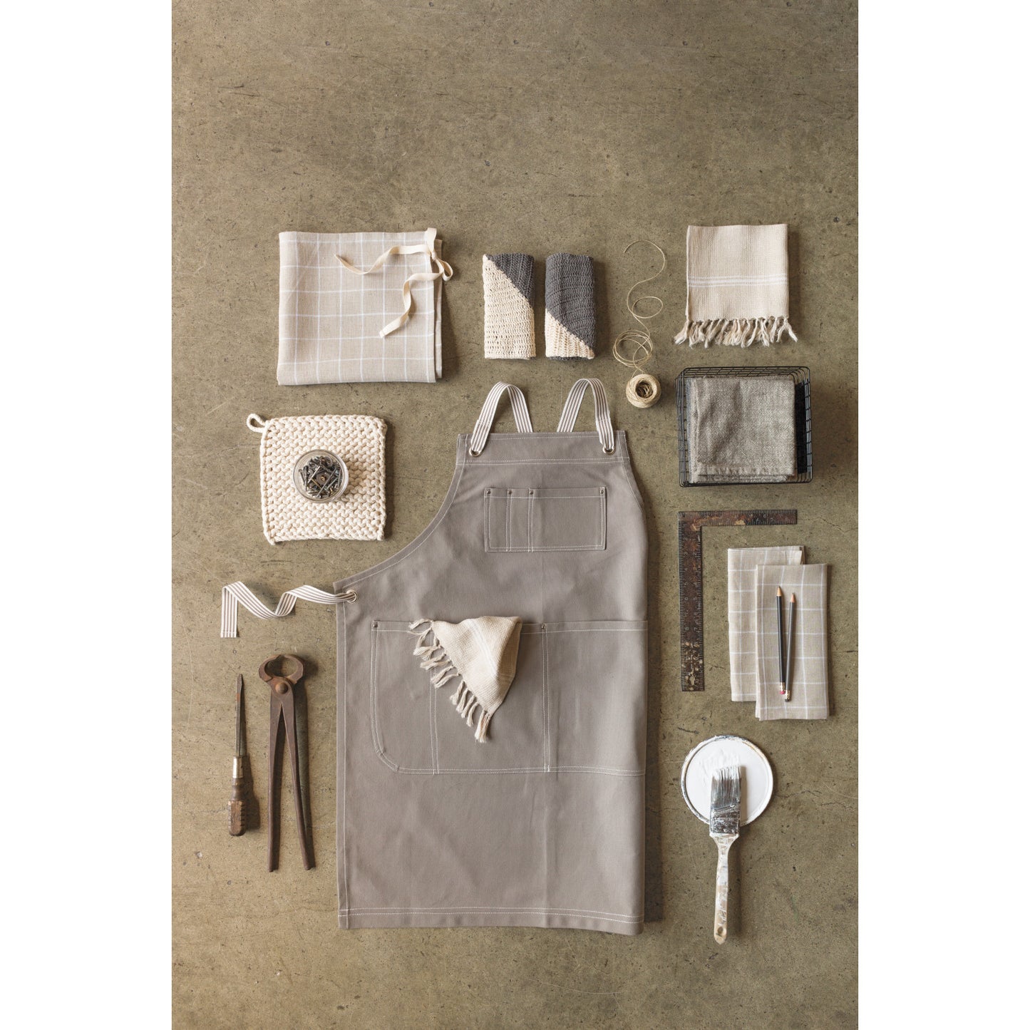 Apron - Mason - Gray