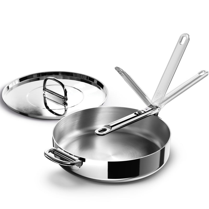 SpaceSteel™ Sauté Pan 28 cm - Joseph Joseph