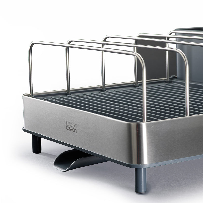 Extend™ Max Steel Dish Rack - Joseph Joseph