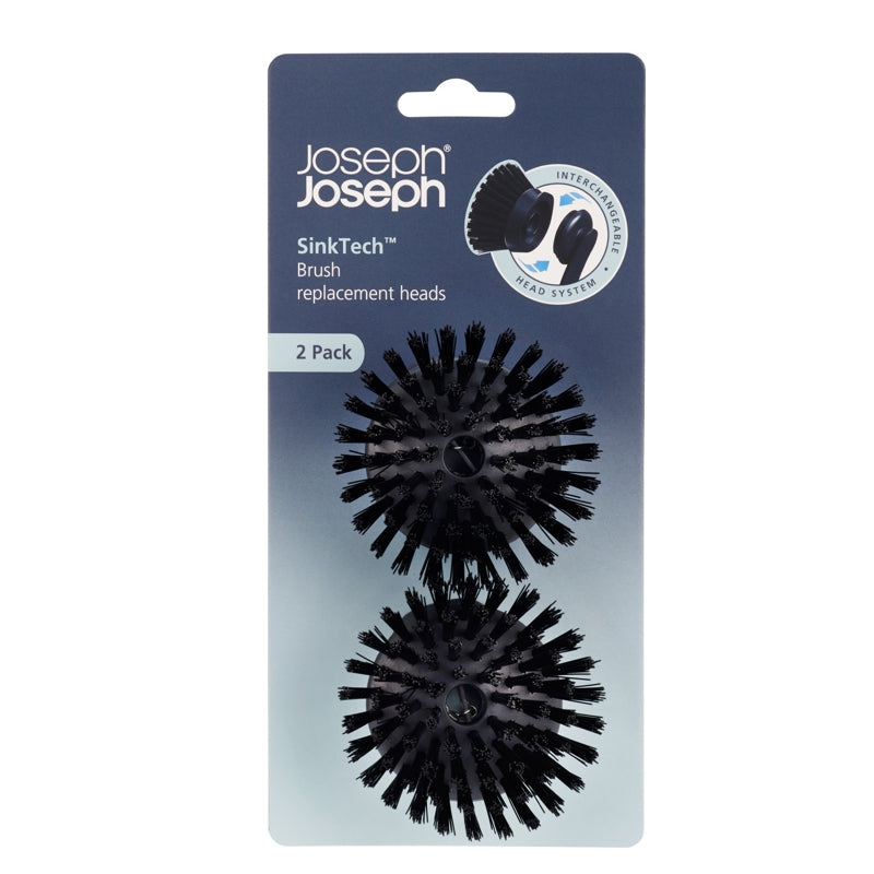 SinkTech™ Set of 2 Dish Brush Replacement Heads - Joseph Joseph