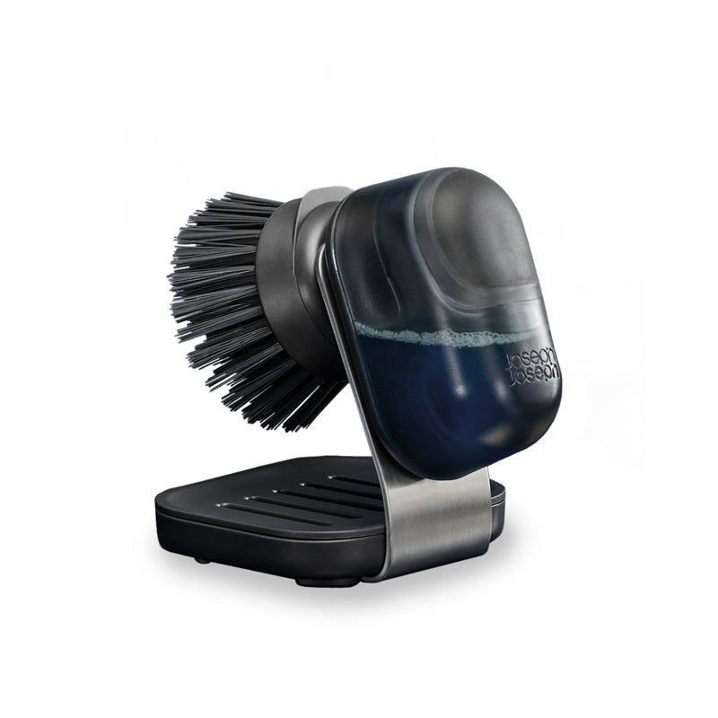 SinkTech™ Soap Dispensing Palm Dish Brush - Joseph Joseph