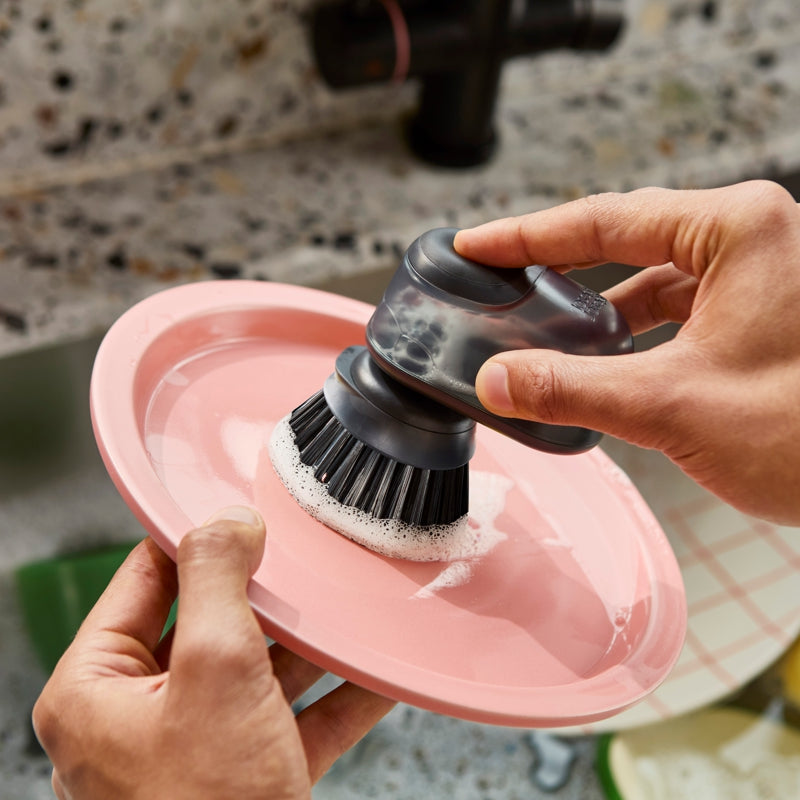 SinkTech™ Soap Dispensing Palm Dish Brush - Joseph Joseph