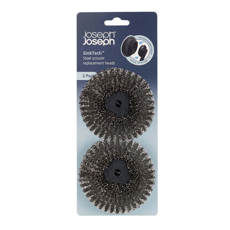 SinkTech™ Set of 2 Scouring Replacement Heads - Joseph Joseph