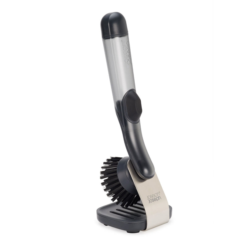 SinkTech™ Soap Dispensing Dish Brush & Stand - Joseph Joseph