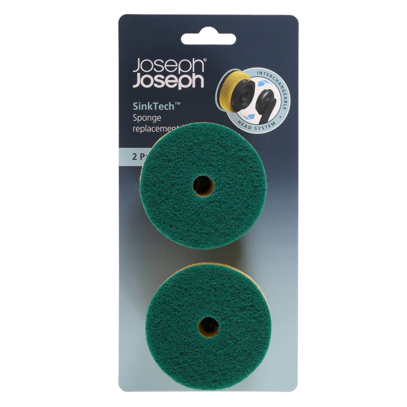 SinkTech™ Set of 2 Sponge Heads - Joseph Joseph