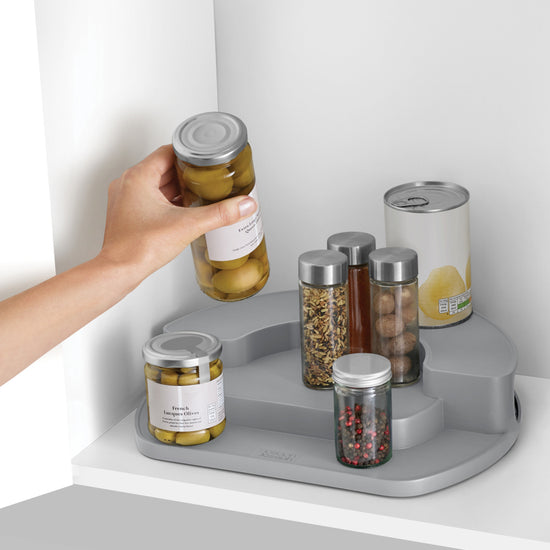 CupboardStore™ 3-Tiered Rotating Organizer - Joseph Joseph