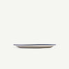 Made In 8" Appetizer Plates 4pc - White with Navy Rim