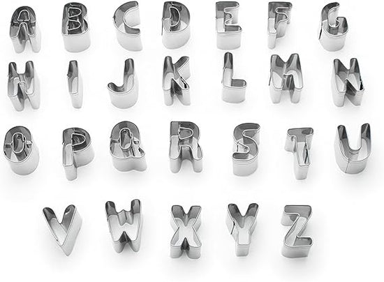 Alphabet Cookie Cutter Set
