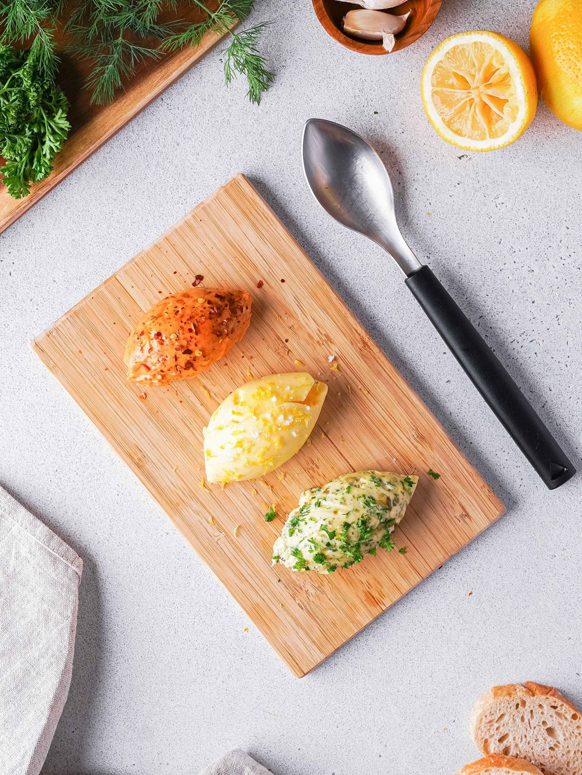 Triangle Large Quenelle Spoon