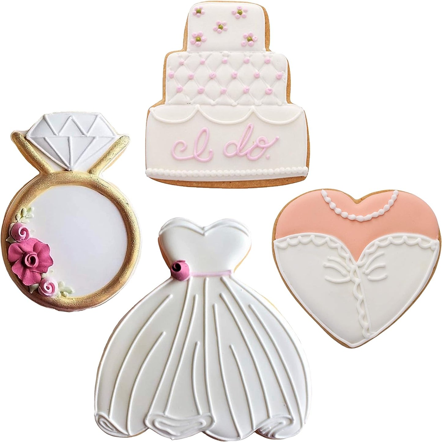 Wedding Cookie Cutter Set