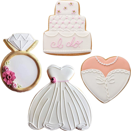 Wedding Cookie Cutter Set
