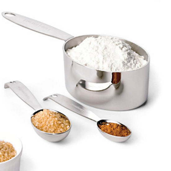 4-Piece Stainless Steel Measuring Cup Set Cuisipro