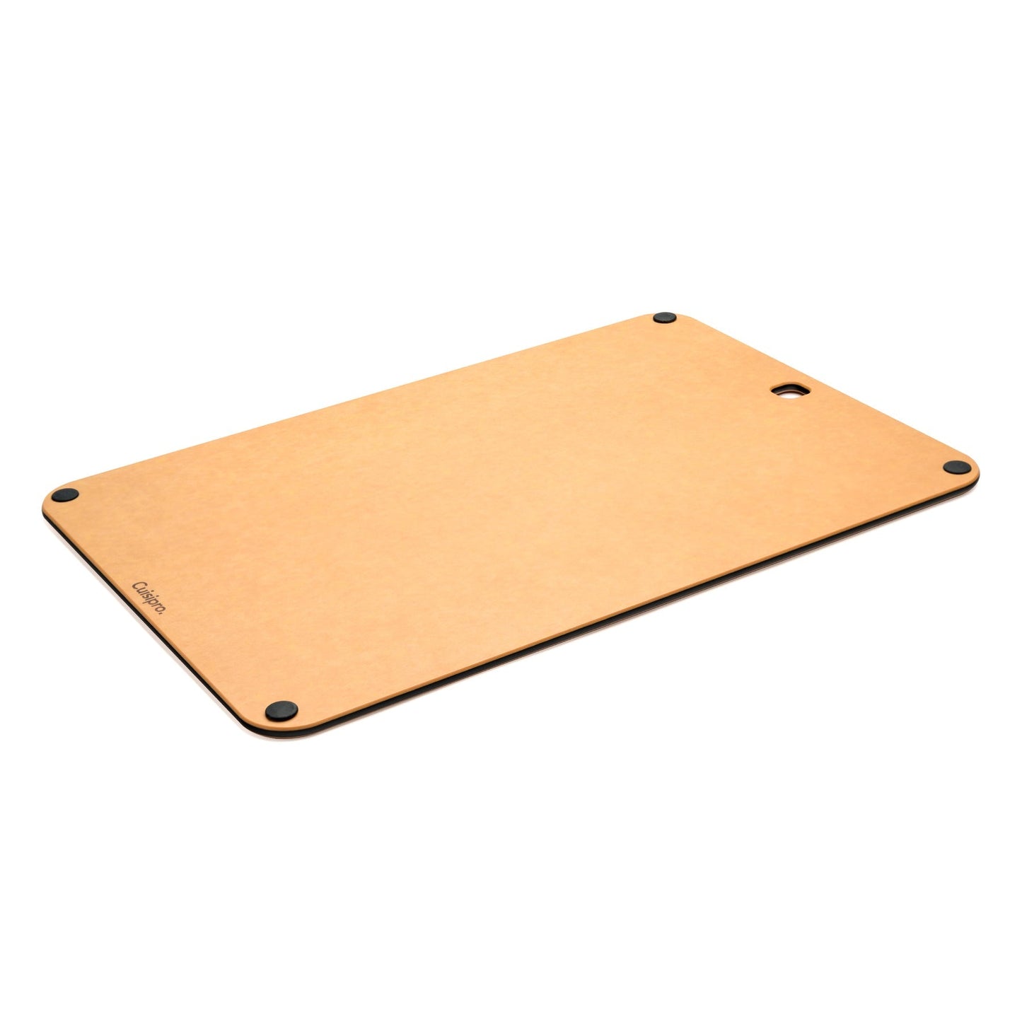 Cuisipro Med. Fibre Wood Cutting Board w. Silicone Feet - Natural - 12"x9"