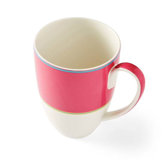 Portmeirion Kit Kemp Calypso Mug 17oz - Pink (40% off at checkout)