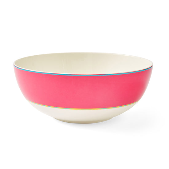 Portmeirion Kit Kemp Calypso Serving Bowl 10" - Pink (40% off at checkout)
