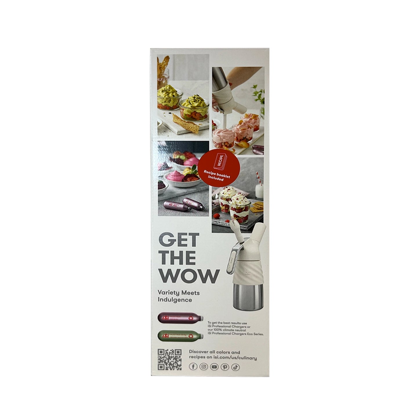 iSi Creative Whip 1/2 Pint - Ivory