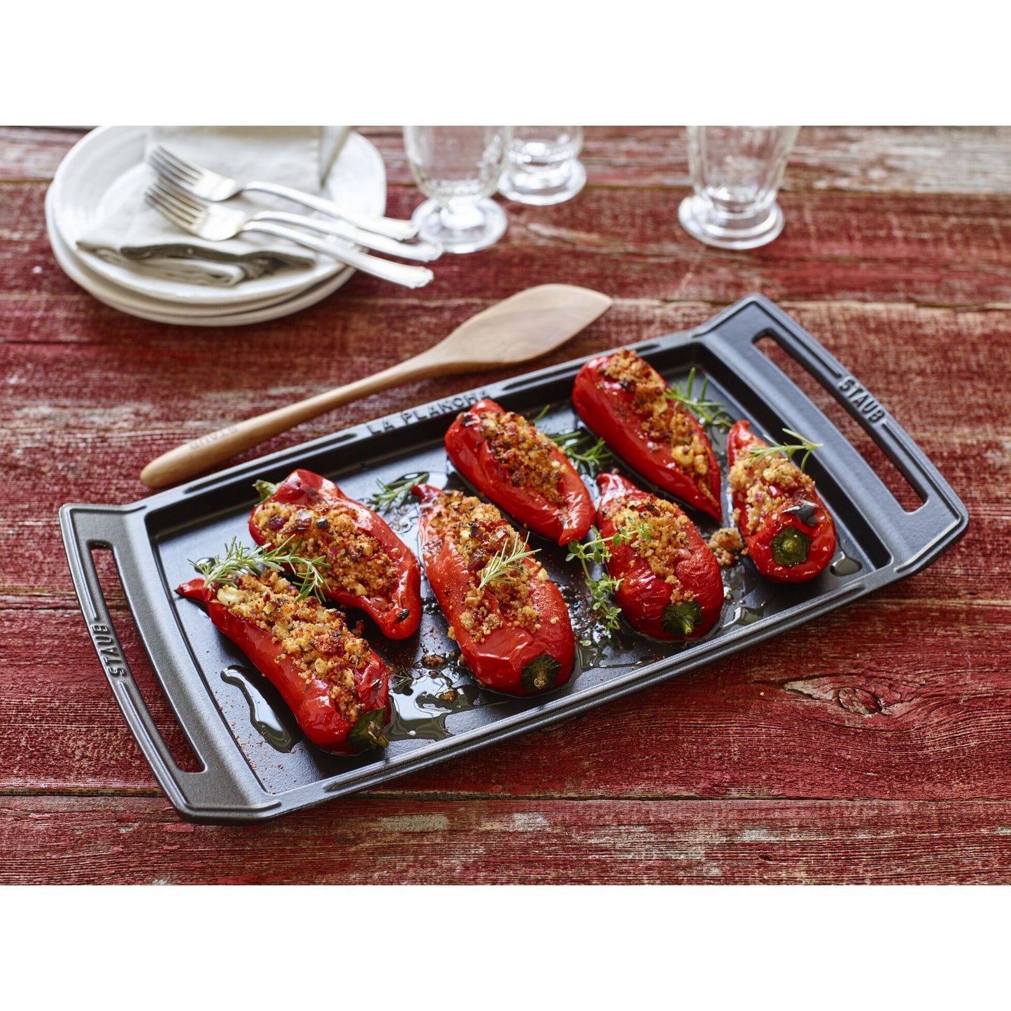 Staub Plancha 15" / 38cm Black