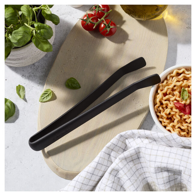 Henckels Silicone OnyxTongs Black - 27cm