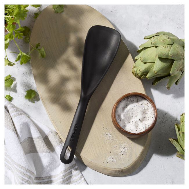 Henckels Silicone Onyx Multi Spoon Black - 30cm