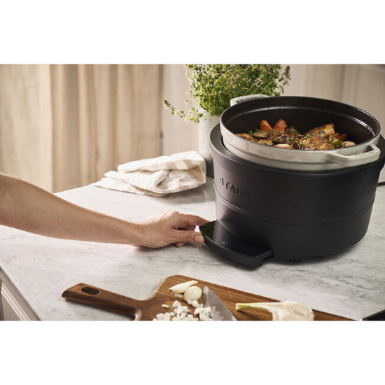 Precise Induction Staub Precision Induction Multi Cooker Black – Maison Cookware + Bakeware
