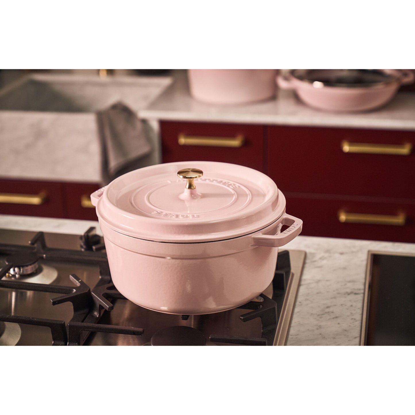 Staub Round Cocotte 3.7L / 4-Qt Sorbet Rose