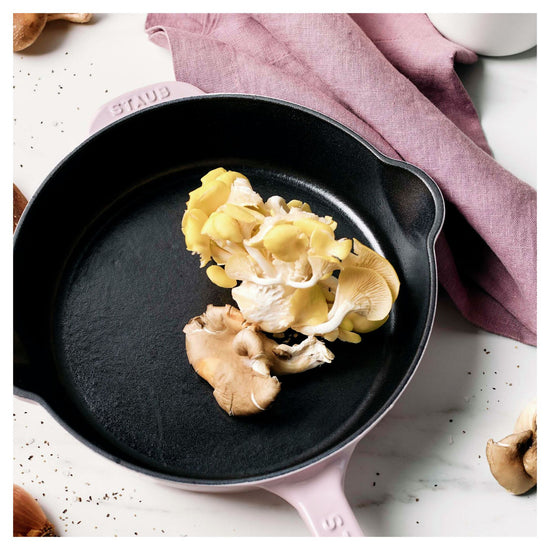 Staub 8.5"/22cm Traditional Deep Fry Pan Sorbet Rose *b/o until end Feb 2026