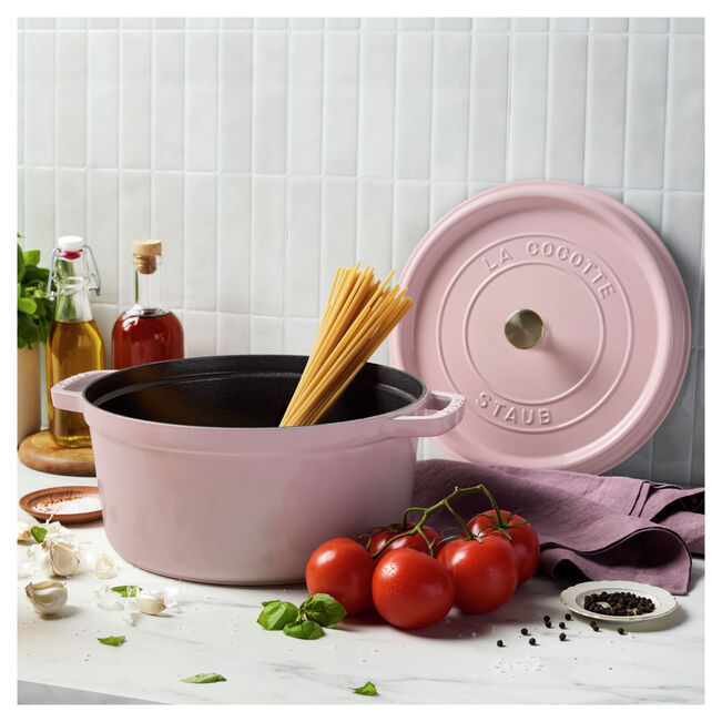 Staub Round 6.7L / 7-Qt Sorbet Rose