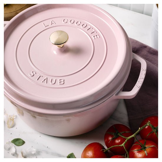 Staub Round 5.2L / 5.5-Qt Sorbet Rose