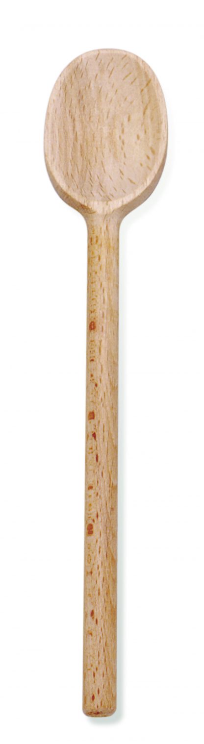 Beechwood Oval Spoon 10"