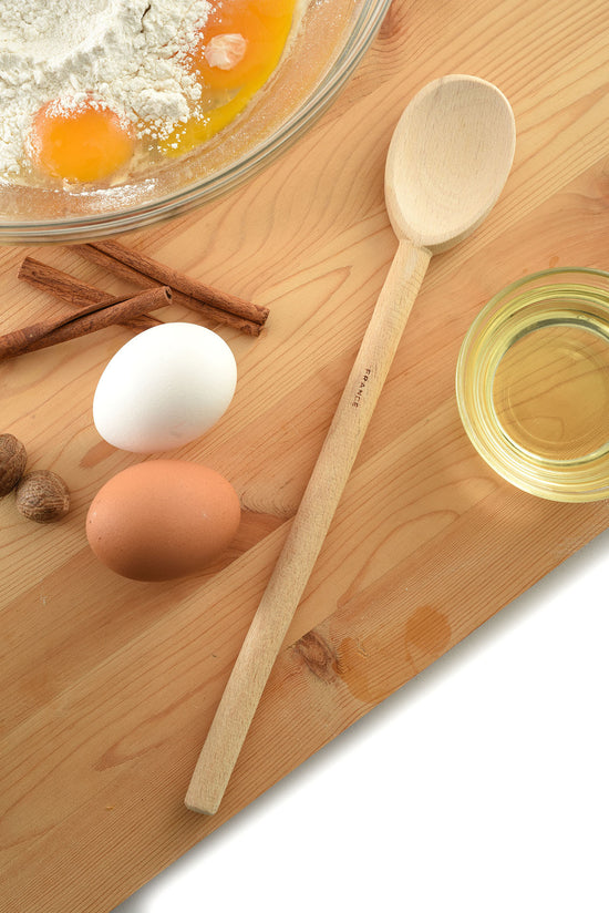 Beechwood Oval Spoon - 14"